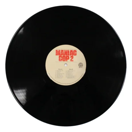 The black vinyl record