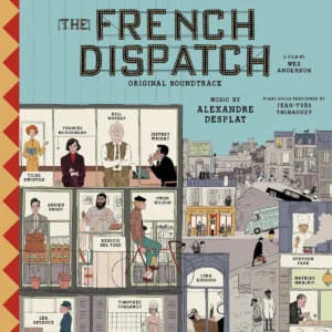 The French Dispatch (2021) Original Soundtrack (CD) [album cover artwork]