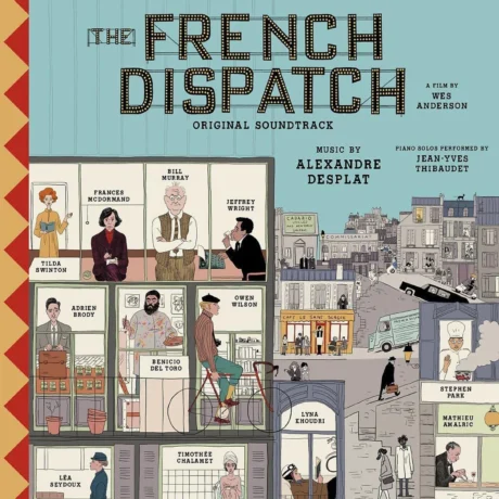 The French Dispatch (2021) Original Soundtrack (CD)