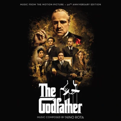 The Godfather (1972) Expanded 50th Anniversary Soundtrack (2xCD) [album cover artwork]