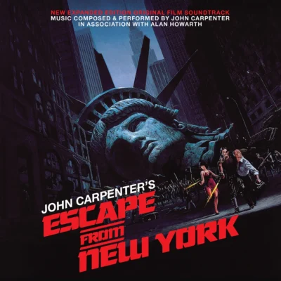 Escape From New York (1981) Original Motion Picture Soundtrack [album cover artwork]