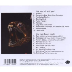 Oil and Gold (Shriekback) [2xCD] [back cover]