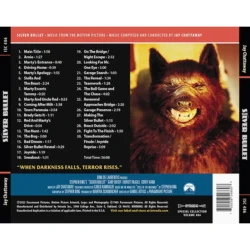 Silver Bullet (1985) Expanded Soundtrack [CD] ISC 486 720258548603 [back cover]