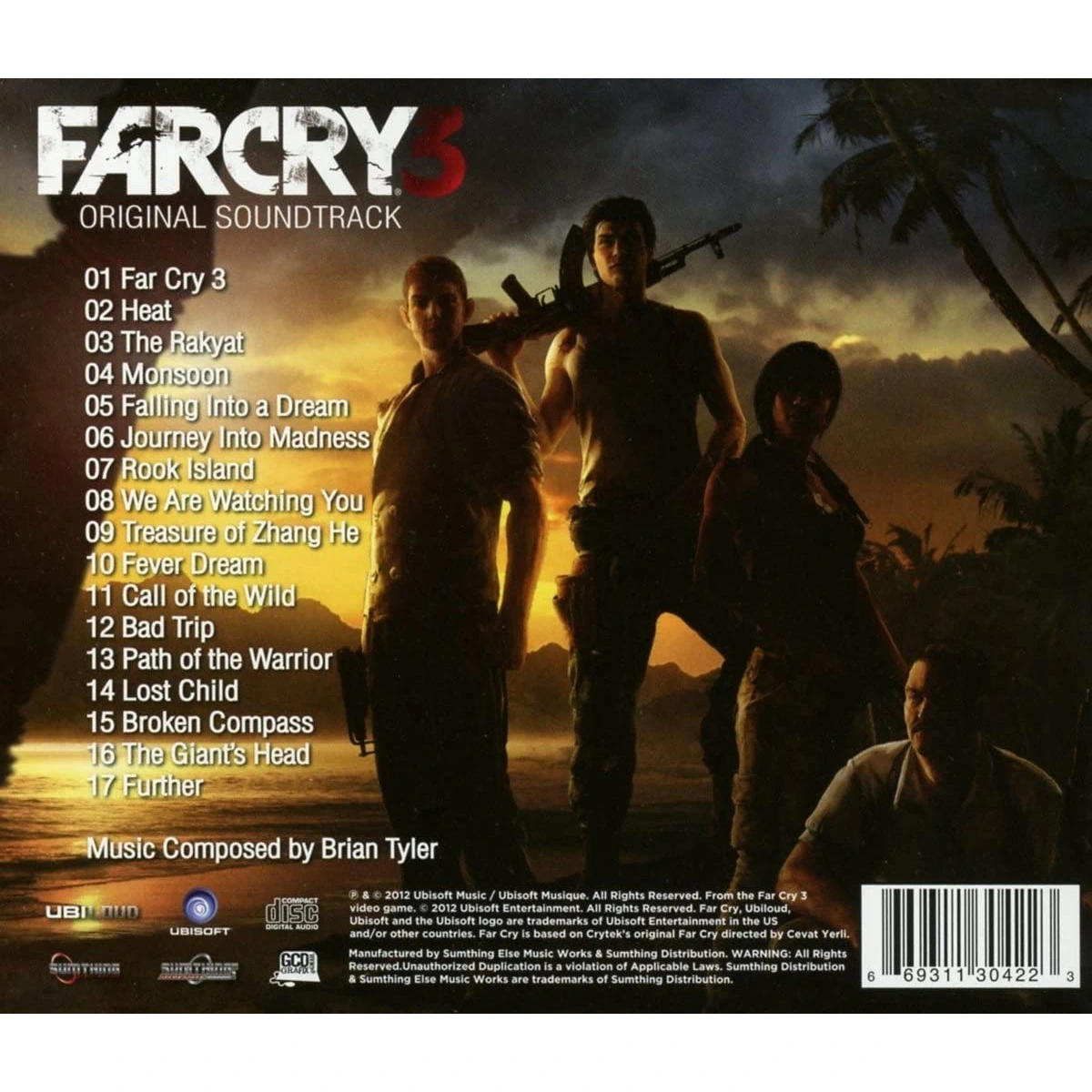 Музыка из far cry. Far Cry 3 OST. Far Cry 3 (2012). Brian Tyler far Cry 3. Far Cry 3 Original Soundtrack.