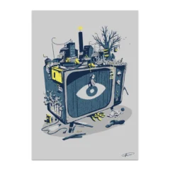 Little Nightmares II - Official Serigraphy (Screen Print) [Limited Edition of 300]