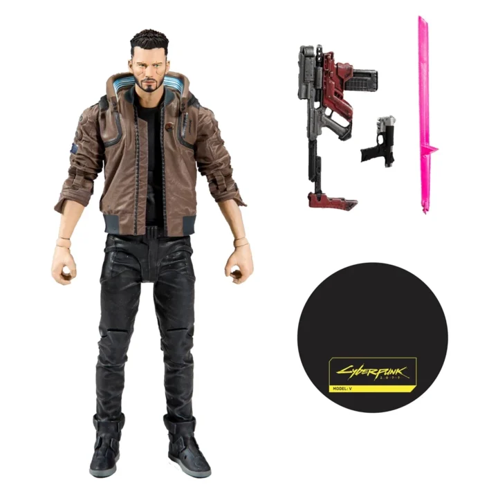 Male V (Cyberpunk 2077) Action Figure Male V (Cyberpunk 2077) Action Figure by McFarlane Toys