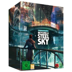 Beyond a Steel Sky: Utopia Edition (PS4) [box artwork cover design]