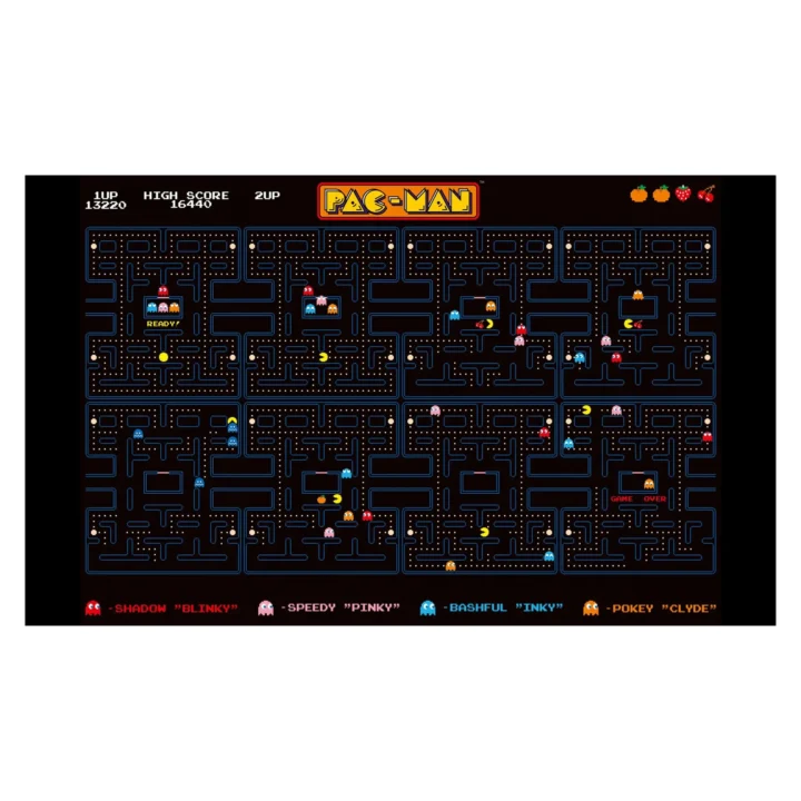 Pac-Man Classic Maze 1,000 Piece Jigsaw Pac-Man Classic Maze 1,000 Piece Jigsaw (image of the completed puzzle)