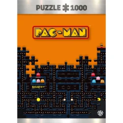 Pac-Man Classic Maze 1,000 Piece Jigsaw [front of the packaging/box]