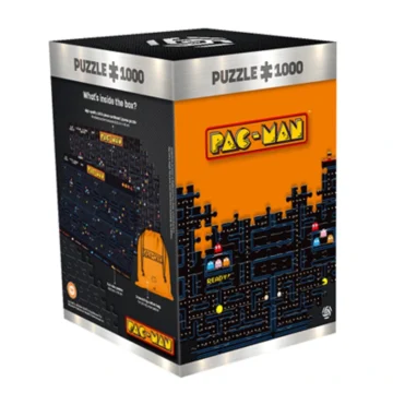 Pac-Man Classic Maze 1,000 Piece Jigsaw [presentation image of the box]