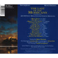 The Last of the Mohicans (1992) [back cover]