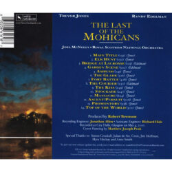 The Last of the Mohicans (1992) [back cover]