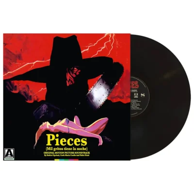 Pieces (1982) Original Motion Picture Soundtrack [LP] (album cover artwork)