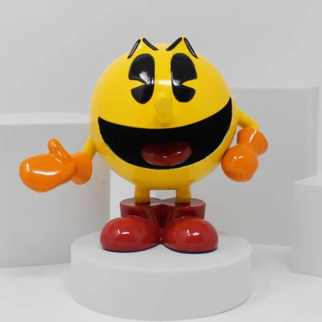 PAC-MAN – 10cm Mini Icons Figurine (Yellow) [presentation]