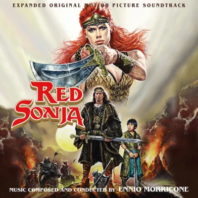 Red Sonja (1985) Expanded Original Motion Picture Soundtrack [CD] (album cover artwork)