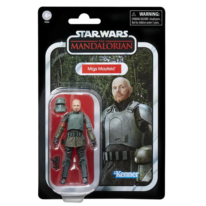 Star Wars: The Mandalorian - Vintage Collection Migs Mayfeld (Bill Burr) Action Figure 5010993967834