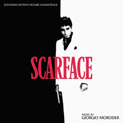 Scarface (1983) Expanded Motion Picture Soundtrack (2xCD) [album cover artwork]