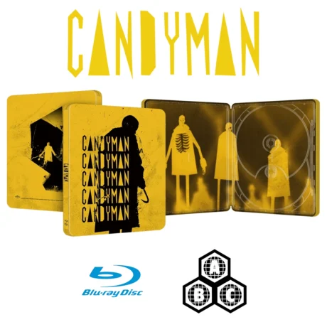 Candyman (2021) Limited Edition SteelBook [4k Blu-ray and standard Blu-ray disc]