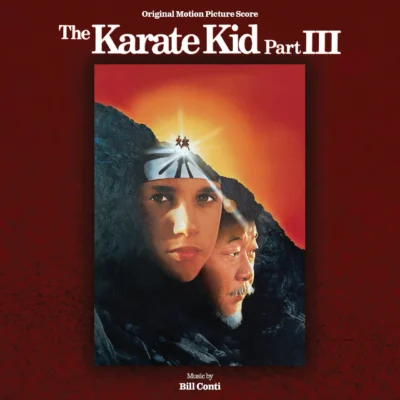 The Karate Kid Part III Soundtrack Score (CD) LLLCD1543 826924154328 [album cover art]