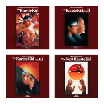 The Karate Kid Quadrilogy (1984~1994) Soundtracks [4xCD] [album covers art]