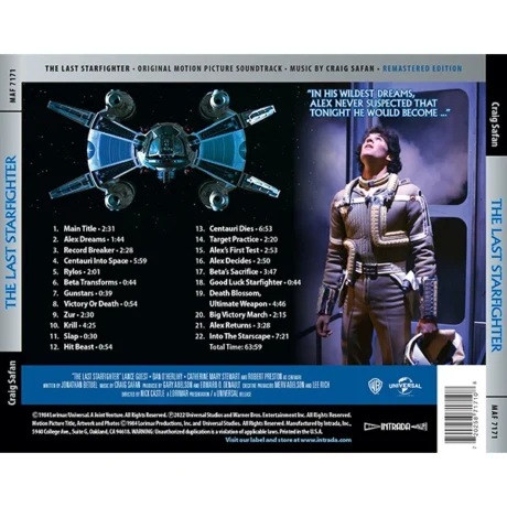 The Last Starfighter (1984) Original Motion Picture Soundtrack [CD]