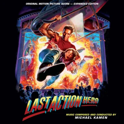 Last Action Hero (1993) Original Motion Picture Soundtrack Score - Expanded Edition LLLCD1645 826924164525 [album cover artwork]