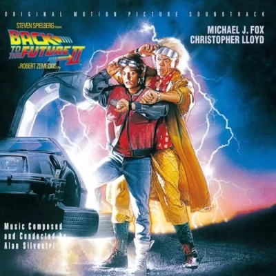 Back to the Future Part II (1989) Original Motion Picture Soundtrack [CD] UICY-80409 4988031627181 [album cover artwork]