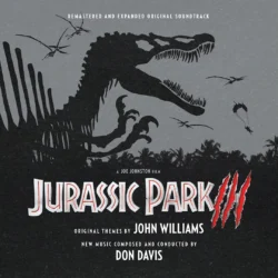 Jurassic Park III (2001) Remastered and Expanded Original Soundtrack [2xCD] LLLCD 1653 [album cover artwork]