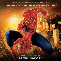 Spider-Man 2 (2004) 20th Anniversary Motion Picture Score: Expanded and Remastered Limited Edition [3xCD] LLLCD 1658 [album cover artwork]