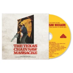 The Texas Chain Saw Massacre (1974) Original Motion Picture Score [CD] WW200CD 850068977215 [presentation shot]