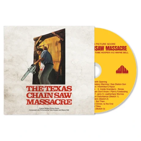 The Texas Chain Saw Massacre (1974) Original Motion Picture Score [CD]