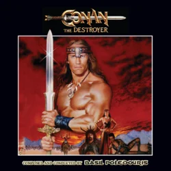 Conan the Destroyer (1984) Original Motion Picture Soundtrack [2xCD] ISC 477 720258547705 [alternate cover design]