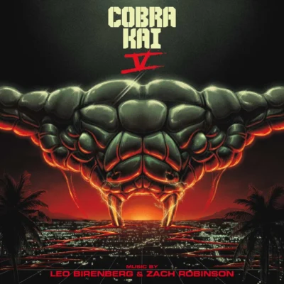 Cobra Kai: Season V Soundtrack (2xCD) LLLCD1605 [album cover artwork]