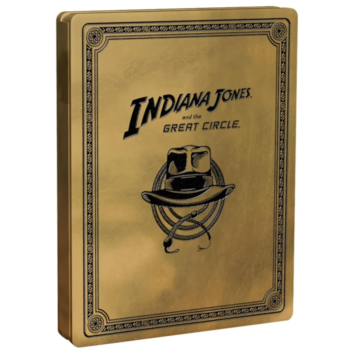 Indiana Jones and the Great Circle (2024) Jumbo SteelBook [cut-out photograph]