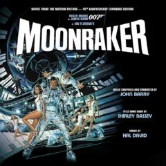 Moonraker (1979) 45th Anniversary Remastered and Expanded Limited Edition Soundtrack (2xCD) LLLCD1656 826924165621 [presentation image]