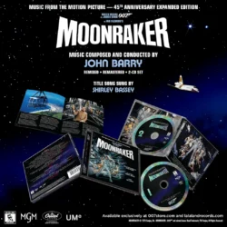 Moonraker (1979) 45th Anniversary Soundtrack [2xCD] LLLCD1656 826924165621 [presentation image]