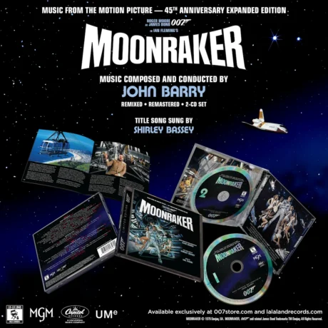 Moonraker (1979) 45th Anniversary Soundtrack [2xCD]