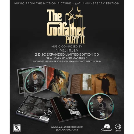 The Godfather Part II (1974) 50th Anniversary Soundtrack [2xCD]