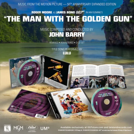 The Man with the Golden Gun (1974) 50th Anniversary Soundtrack (2xCD)