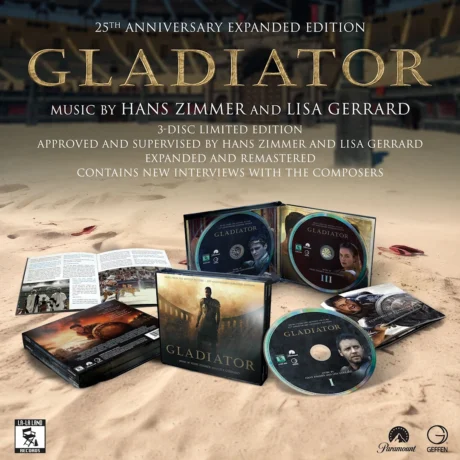 Gladiator (2000) 25th Anniversary Soundtrack Expanded Edition [3xCD]