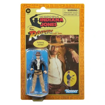 Indiana Jones (Raiders of the Lost Ark) 10cm Action Figure [packaging shot]