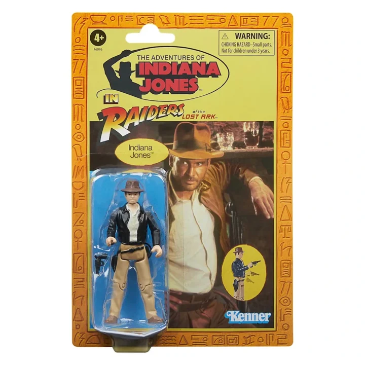 Indiana Jones (Raiders of the Lost Ark) 10cm Action Figure [packaging shot]