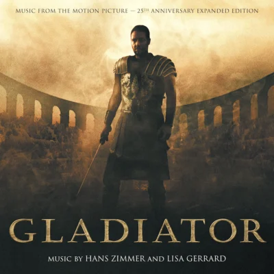 Gladiator (2000) 25th Anniversary Soundtrack Expanded Edition [3xCD] LLLCD 1670 826924167021 [album cover artwork]
