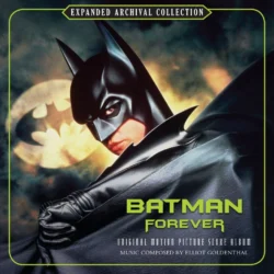 Batman Forever (1995) Original Motion Picture Score Album [2xCD] [album cover artwork]