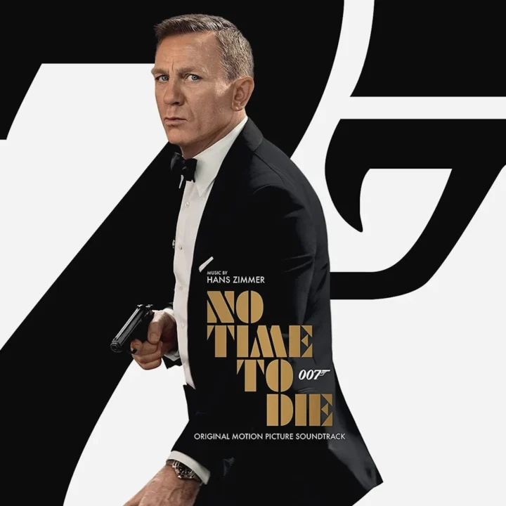 No Time To Die (2021) Original Motion Picture Soundtrack (CD) 0882343 602508823435 [album cover artwork]