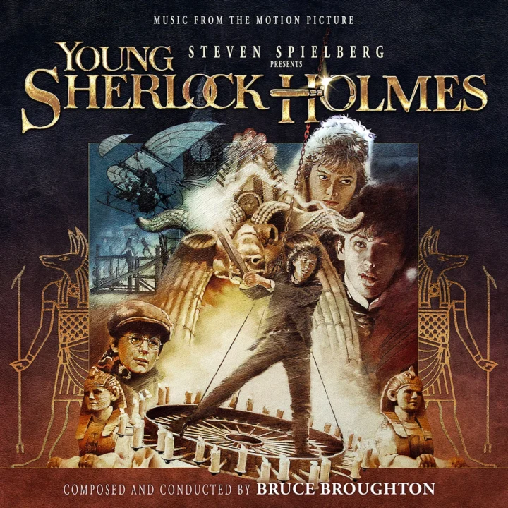 Young Sherlock Holmes (1985) Remastered Soundtrack Score [3xCD] ISC 522 [album cover artwork]