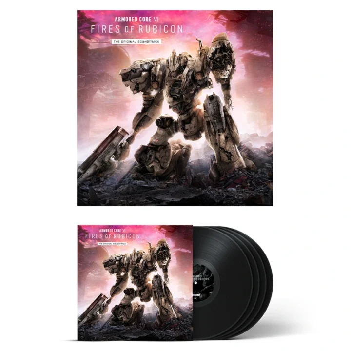 Armored Core VI: Fires of Rubicon (2023) The Original Soundtrack (4xLP) [presentation shot]