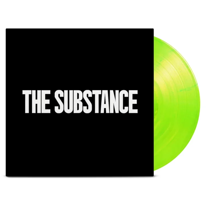 The Substance (2024) Soundtrack (Activator Green) 850053152917 [presentation shot]