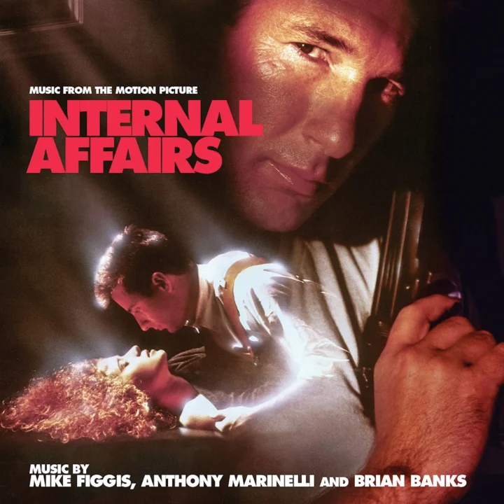 Internal Affairs (1990) Limited Edition Soundtrack [CD] LLLCD1571 826924157121 [album cover artwork]