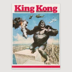 King Kong (1976) Synopsis Card [A4 approx.]